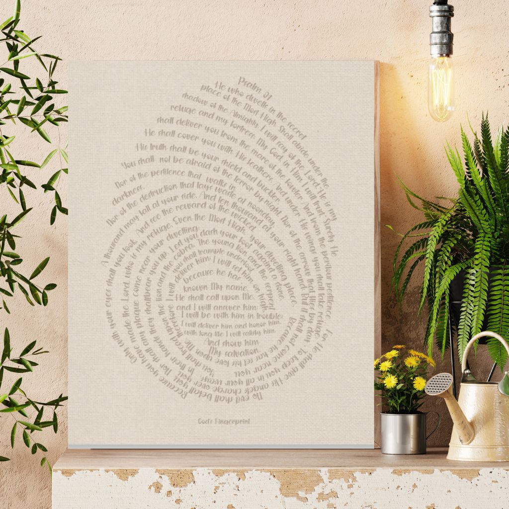 Psalm 91 wall Art